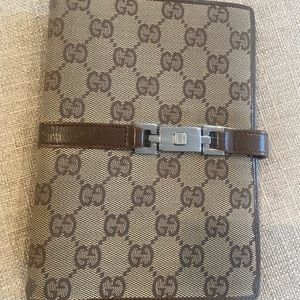 Monogrammed Gucci Agenda